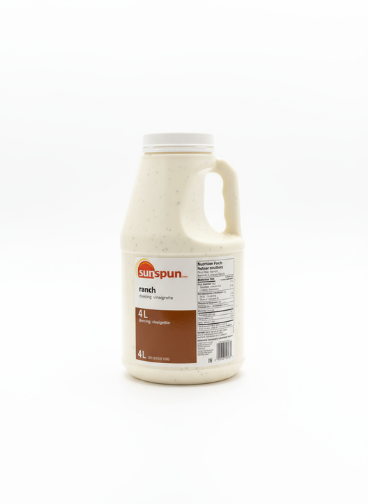 Sunspun Ranch Dressing 4L with white background